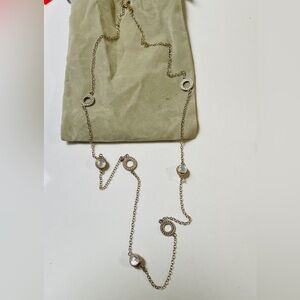 Anna Beck Elegant Silver Chain Necklace